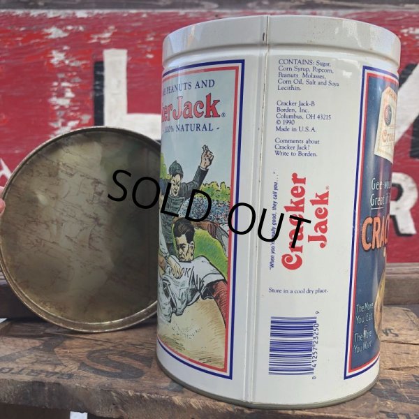 画像2: Vintage Tin Can Cracker Jack 1990 (B937) (2)