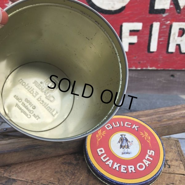 画像5: Vintage Tin Can QUICK QUAKER OATS 1990 (B936) (5)