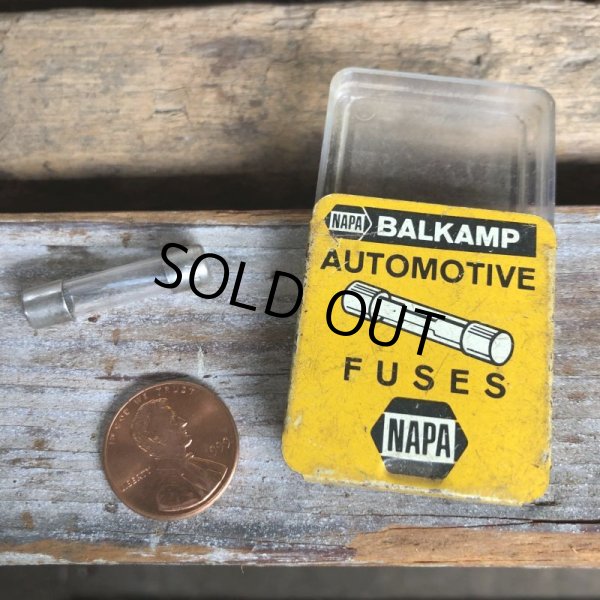 画像1: Vintage Can NAPA BLUCKAMP AUTOMOTIVE FUSES (C088) (1)