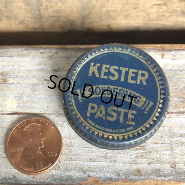 画像2: Vintage Can KESTER SOLDERING PASTE (C092) (2)