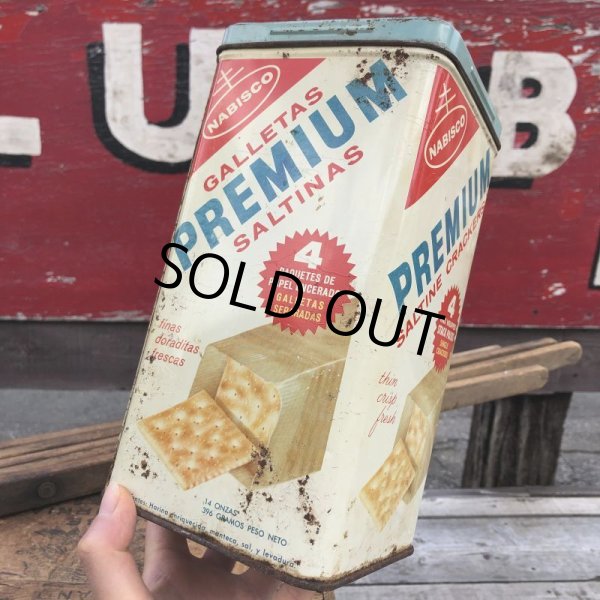 画像2: Vintage Can NABISCO CRACKERS (B946) (2)