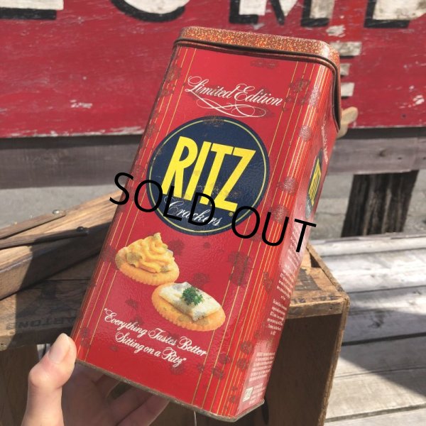 画像1: Vintage Can NABISCO RITZ 1986 (B942) (1)