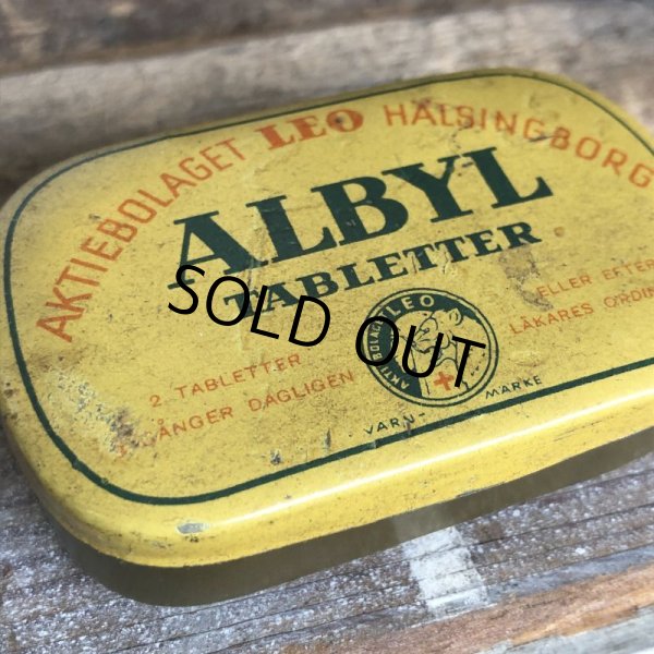 画像7: Vintage Can ALBYL Tabletter (C102) (7)