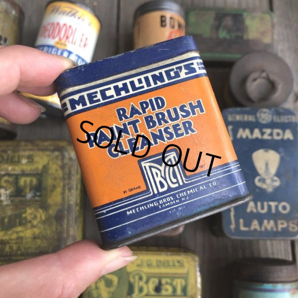 画像7: Vintage Can Mechl'ing's Rapid Paint Brush Clenser (C095) (7)