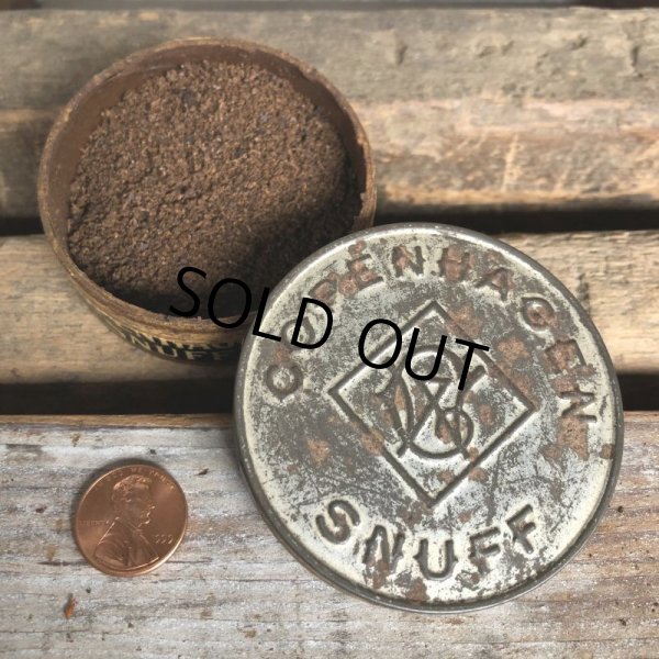 画像1: Vintage Can Copen Hacen Snuff Tobacco (C094) (1)