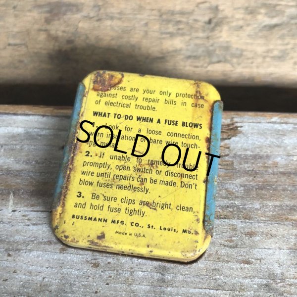 画像5: Vintage Can BUSS FUSES (C089) (5)