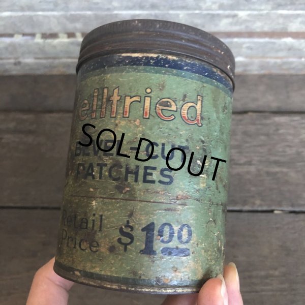 画像10: Vintage Can Welltried Bevel-Cut Patches (C110) (10)