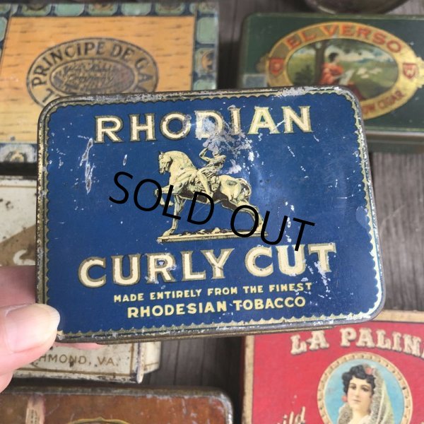 画像1: Vintage Can RHODIAN CURLY CUT Tobacco (C097) (1)