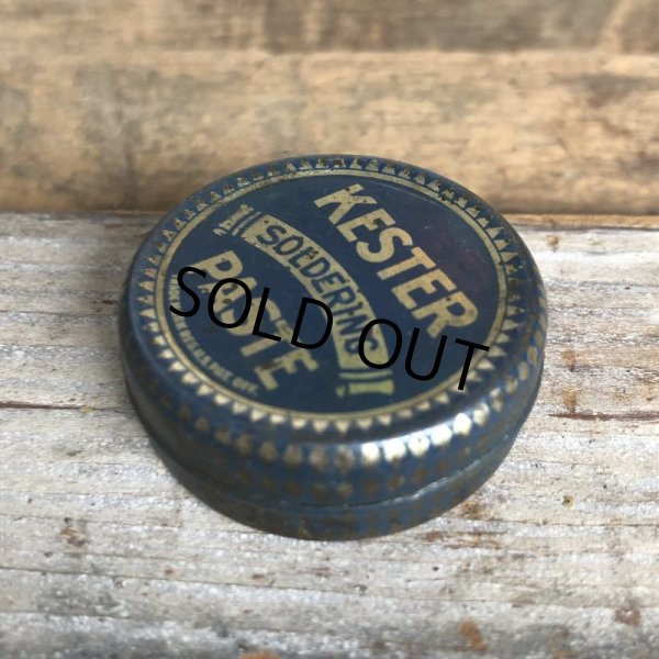 画像3: Vintage Can KESTER SOLDERING PASTE (C092) (3)