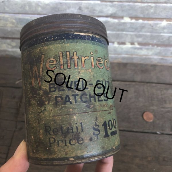 画像5: Vintage Can Welltried Bevel-Cut Patches (C110) (5)