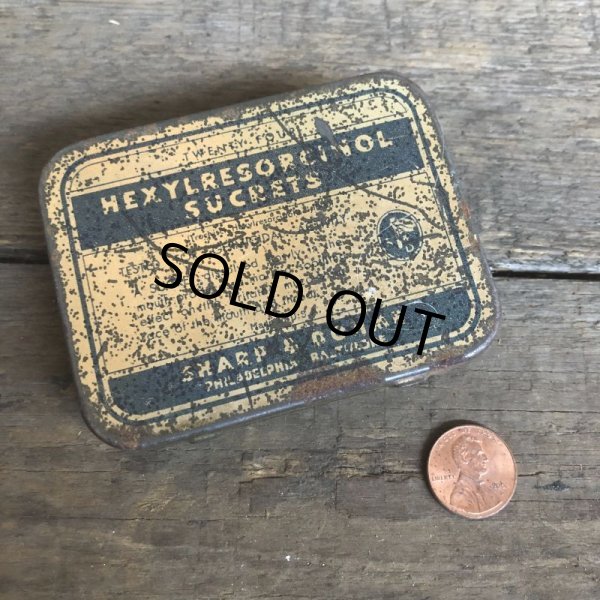 画像2: Vintage Can Oid Medical Hexyresorcinol Sucrets (C108) (2)