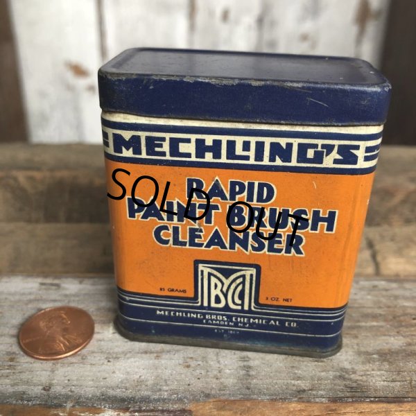 画像6: Vintage Can Mechl'ing's Rapid Paint Brush Clenser (C095) (6)