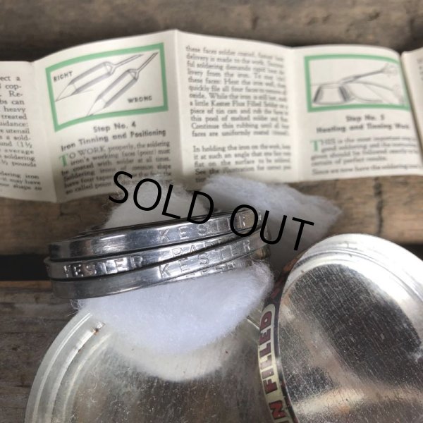 画像4: Vintage Can KESTER RADIO SOLDER (C093) (4)