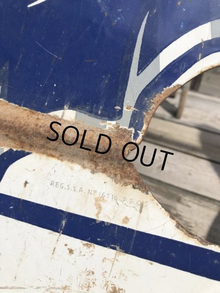 画像4: Vintage Mexican Pepsi Cola Bottle Cap Metal Store Sign (C103) (4)