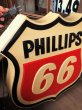 画像15: 【店舗引き取り限定】 Vintage Original PHILLIPS 66 Gas Station Lighted Sign Huge (C107) (15)