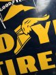 画像6: Vintage Goodyear Tires Double Sided Porcelain Sign (C108) (6)