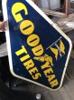 画像2: Vintage Goodyear Tires Double Sided Porcelain Sign (C108) (2)