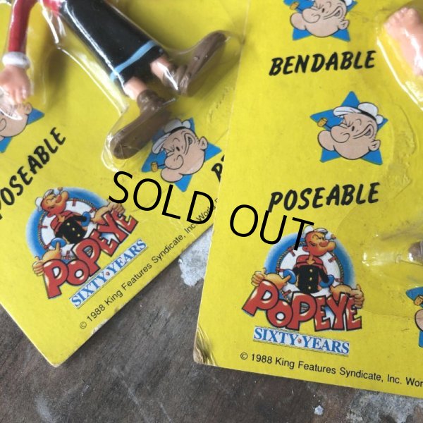 画像3: 80s Vintage Popeye Bendable Set (C109) (3)