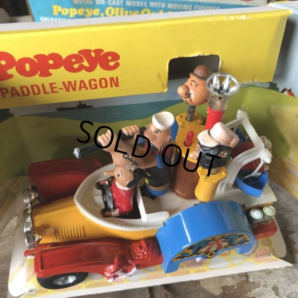 画像10: 60s Vintage Popeye CORGI Comics Die-cast Paddle Wagon (C110) (10)