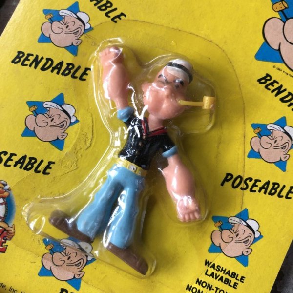 画像7: 80s Vintage Popeye Bendable Set (C109) (7)