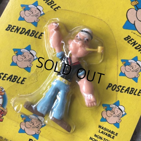 画像7: 80s Vintage Popeye Bendable Set (C109) (7)