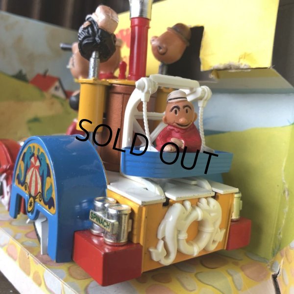 画像8: 60s Vintage Popeye CORGI Comics Die-cast Paddle Wagon (C110) (8)