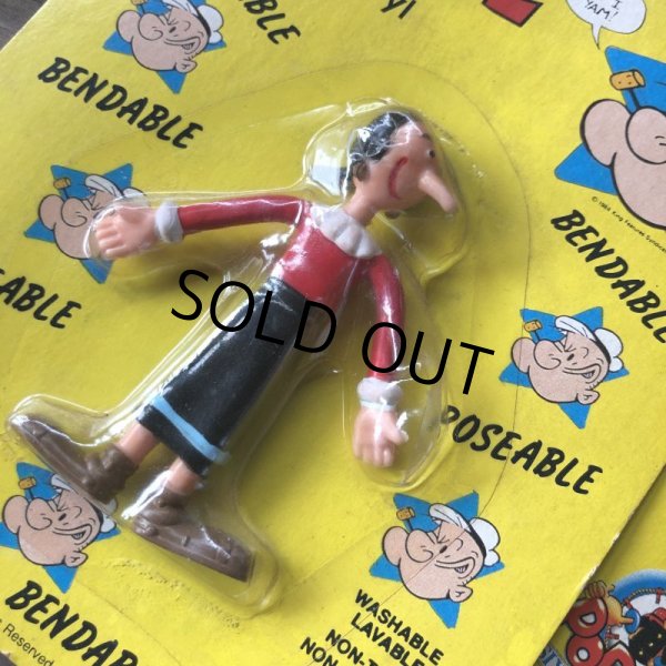 画像6: 80s Vintage Popeye Bendable Set (C109) (6)