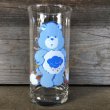 画像1: 80s Vintage Glass Pizza Hut Care Bear Grumpy (C130) (1)