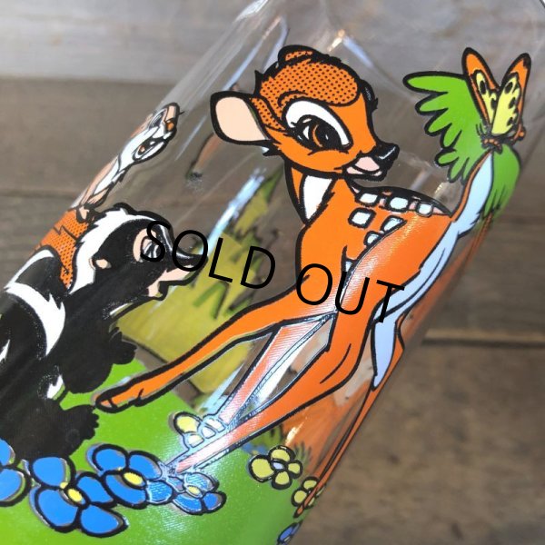 画像4: 70s Vintage Pepsi Glass Disney Bambi (C120) (4)