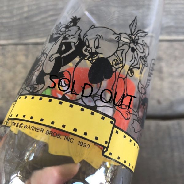 画像5: 90s Vintage Glass Looney Tunes 50th Happy Birthday Bugs (C125) (5)