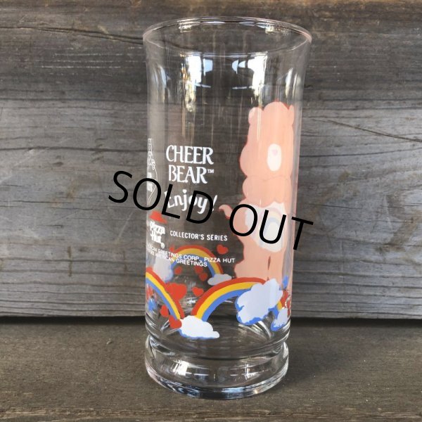 画像3: 80s Vintage Glass Pizza Hut Care Bear Cheer (C129) (3)