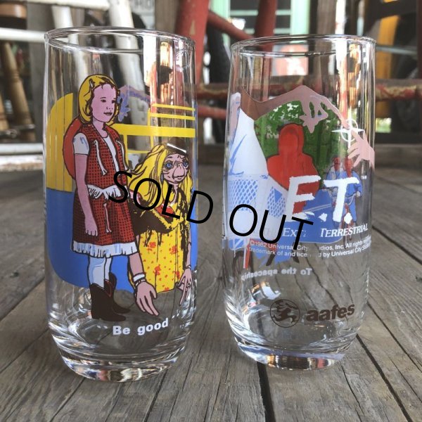 画像6: 80s Vintage Glass aafes E.T. (C127) (6)