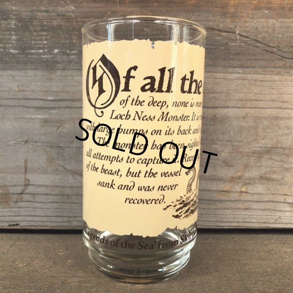 画像2: 70s Vintage Glass Skipper's Seafood Restaurant (C137) (2)