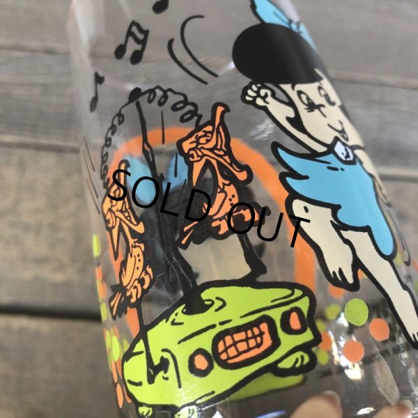 画像5: 80s Vintage Glass Pizza Hut Flintstone Kids Betty (C122) (5)