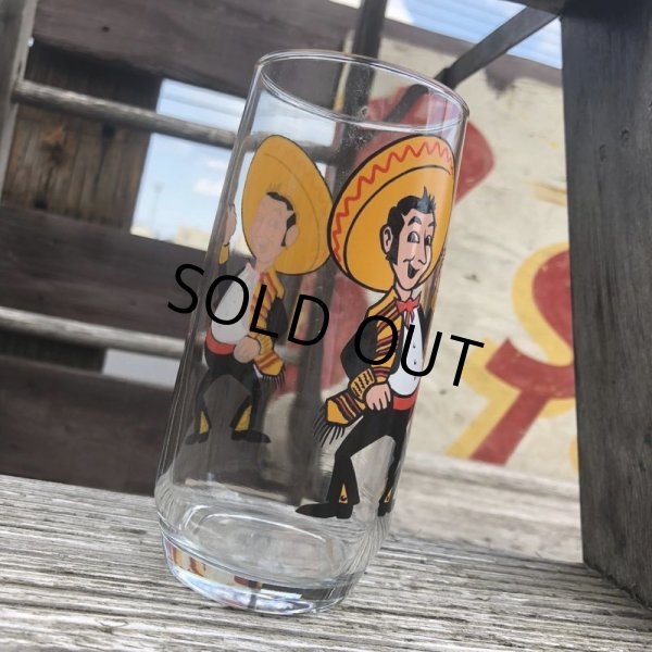 画像4: 70s Vintage Glass Pancho's Meican Restaurant (C139) (4)