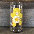 画像1: 80s Vintage Glass Pizza Hut Care Bear Funshine (C128) (1)