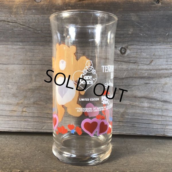 画像2: 80s Vintage Glass Pizza Hut Care Bear Tenderheart (C131) (2)