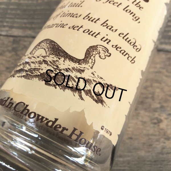 画像4: 70s Vintage Glass Skipper's Seafood Restaurant (C137) (4)