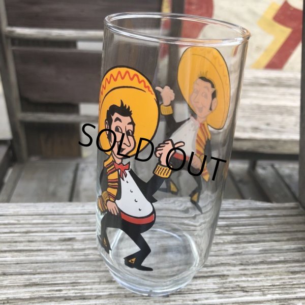 画像3: 70s Vintage Glass Pancho's Meican Restaurant (C139) (3)