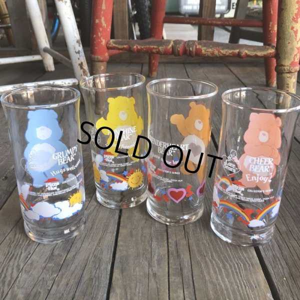 画像8: 80s Vintage Glass Pizza Hut Care Bear Cheer (C129) (8)