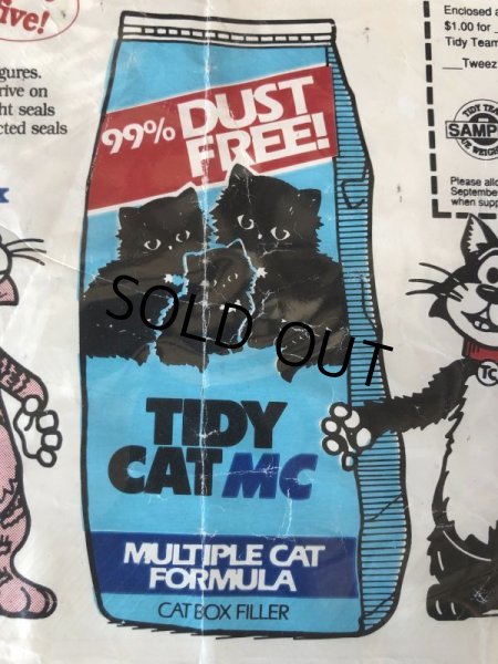 画像2: Vintage TIDY CAT Pet Food Tidy Team Complete Set (C176) (2)