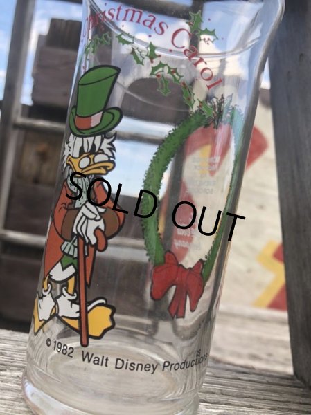 画像6: 80s Vintage Coca Cola Glass  Mickey's Christmas Carol (C149) (6)