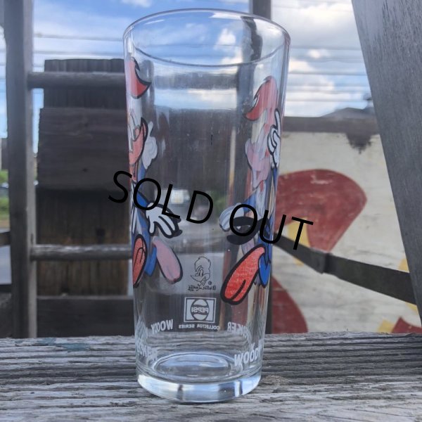 画像2: 70s Vintage Pepsi Glass Woody Woodpecker (C173) (2)