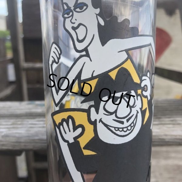 画像4: 70s Vintage Pepsi Glass Boris & Natasha (C172) (4)