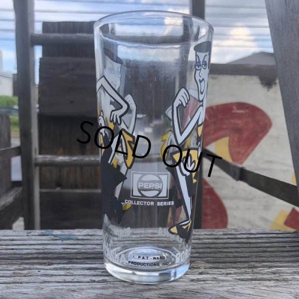 画像6: 70s Vintage Pepsi Glass Boris & Natasha (C172) (6)