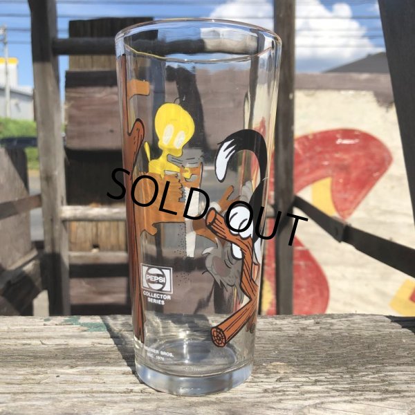 画像5: 70s Vintage Pepsi Glass Tweety & Sylvester (C167) (5)