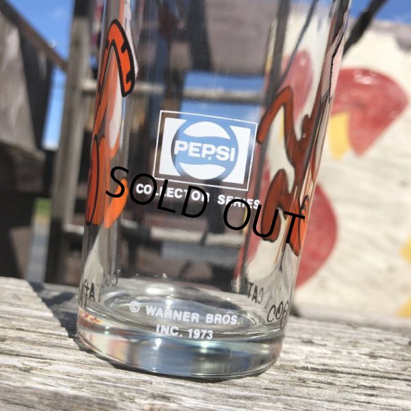 画像4: 70s Vintage Pepsi Glass Cool Cat (C158 ) (4)