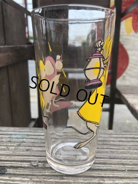 画像2: 70s Vintage Pepsi Glass THE RESCUERS Bernard (C154) (2)