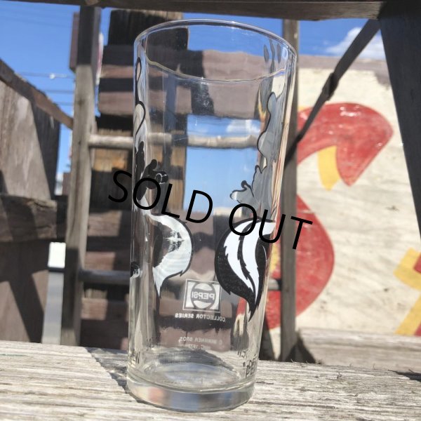画像4: 70s Vintage Pepsi Glass Pepe Le Pew (C160) (4)