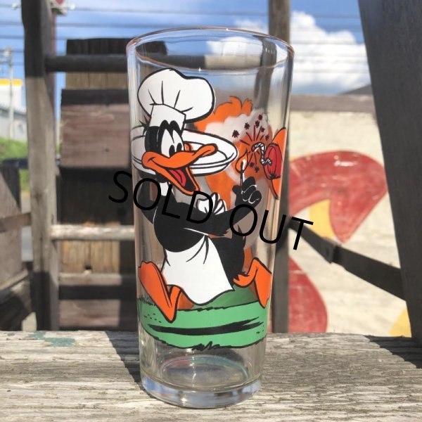 画像1: 70s Vintage Pepsi Glass Taz & Daffy Duck (C170) (1)